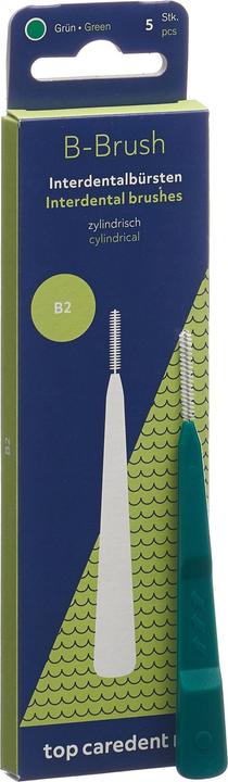 Image du produit Top Caredent B2 IDBG-G Interdentalbürste grün >1.3mm (5 x, 3 mm)
