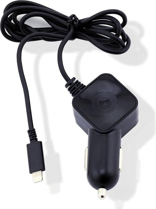 Image du produit Muvit CHARGEUR VOITURE 2.4A LIGHTNING 1.2M NOIR