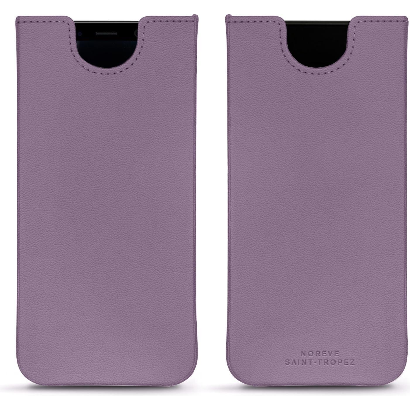 Noreve Lederschutzhülle (Samsung Galaxy S8), Smartphone Hülle, Violett