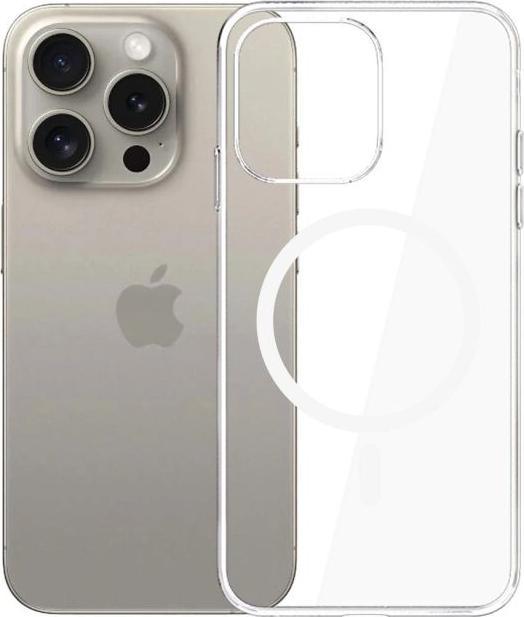 Immagine prodotto 3MK MagCase trasparente per iPhone 15 Pro Max (Apple iPhone 15 Pro Max)