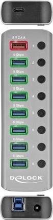 Immagine prodotto Delock Hub USB 3.2 (USB-B, 9 porte)