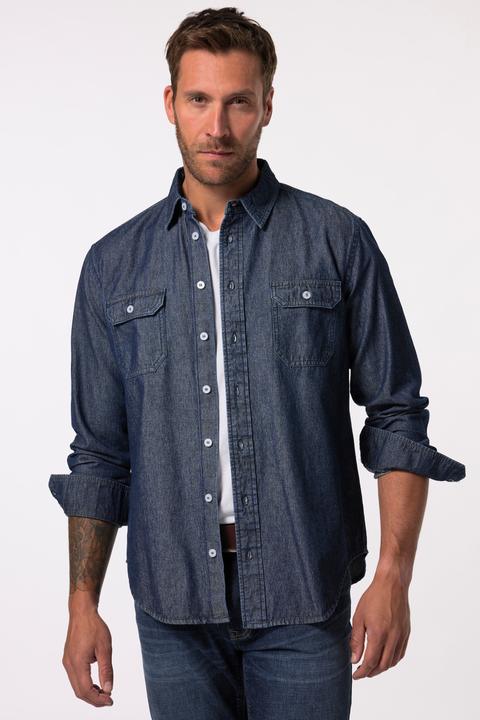 Immagine prodotto JP1880 JP 1880 Jeanshemd, Langarm, Kentkragen, Modern Fit (3XL)