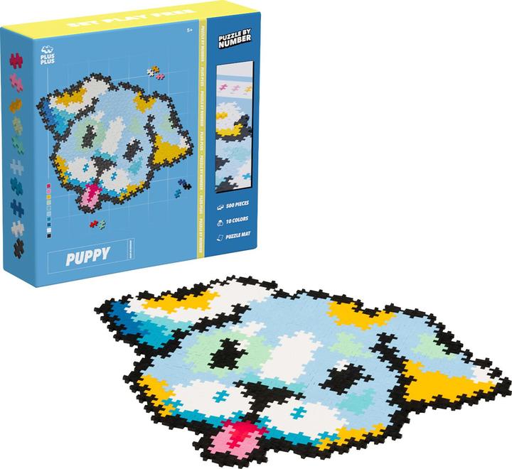 Actual product image Dante Plus Plus Bricks jigsaw puzzle by numbers dog - 500 pieces 3961 (500 pieces)