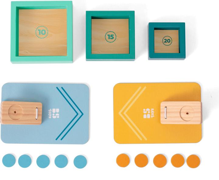 Actual product image BS Drewniana gra zręcznościowa Wyrzutnia żetonów