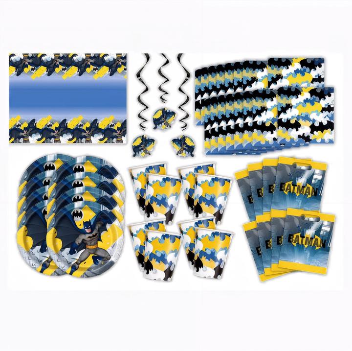 Actual product image Kidomio Batman – Partybox, 44-teilig (44 pcs.)