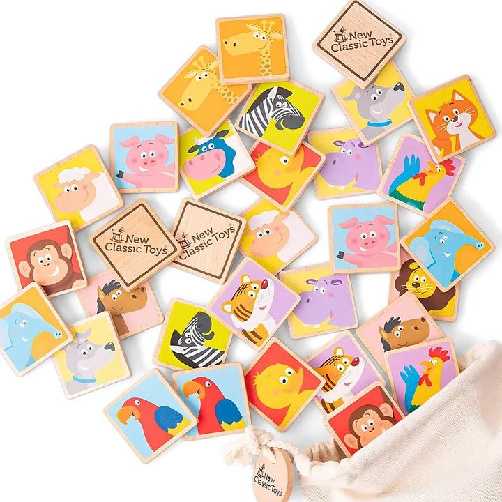 Produktbild New Classic Toys Memory Spiel - Tiere