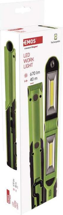Produktbild Emos LED wiederaufladbare Arbeitslampe P4535 (670 lm)