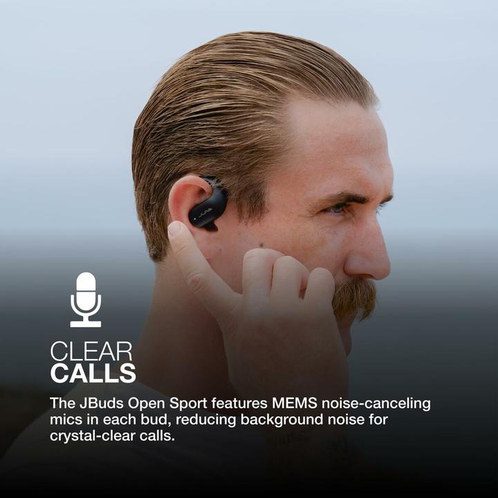 Actual product image JLab Audio JBuds Open Sport (ANC, 9 h, Wireless)