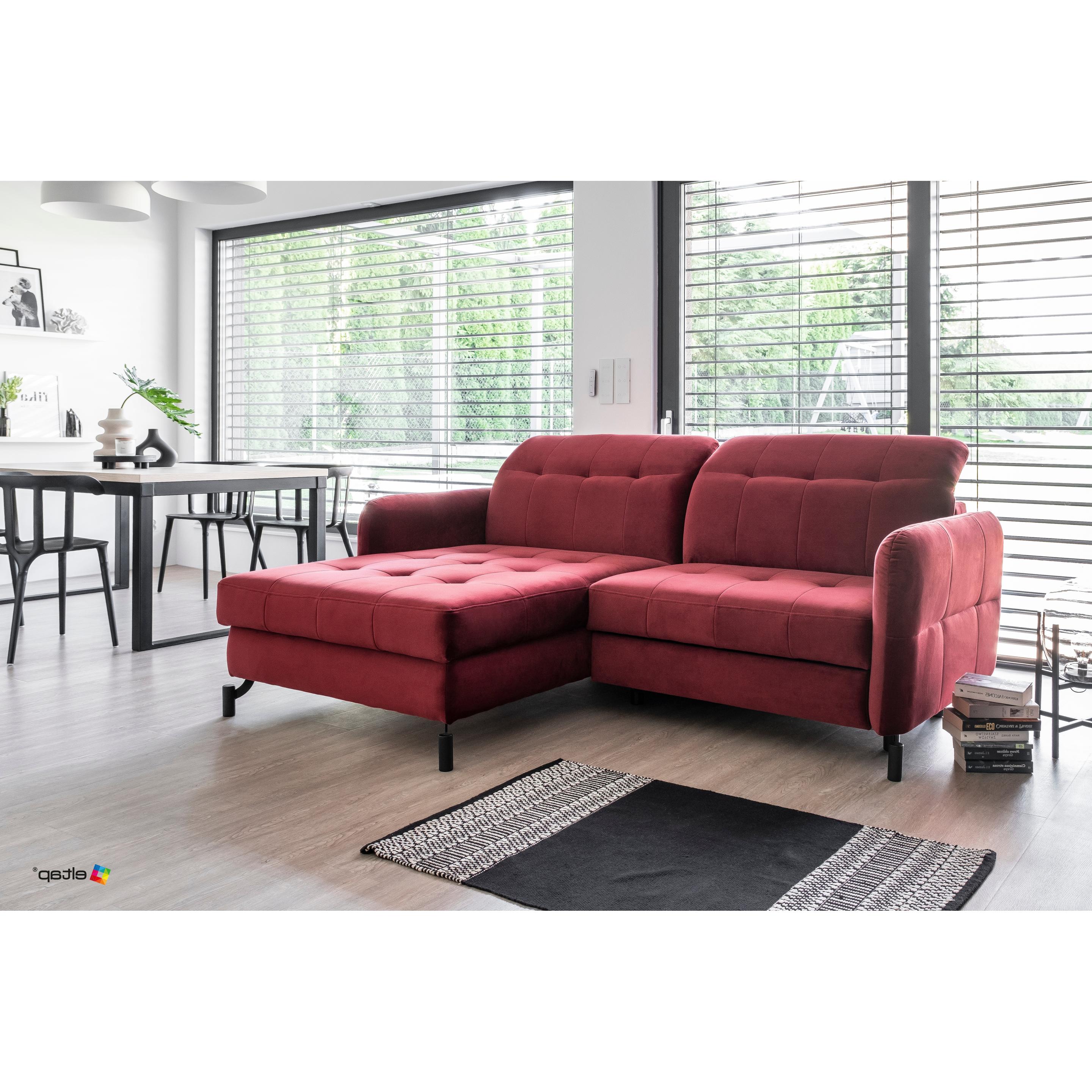 ELTAP, Sofa, Lorelle (Ecksofa, 3-Sitzer, Bettsofa)