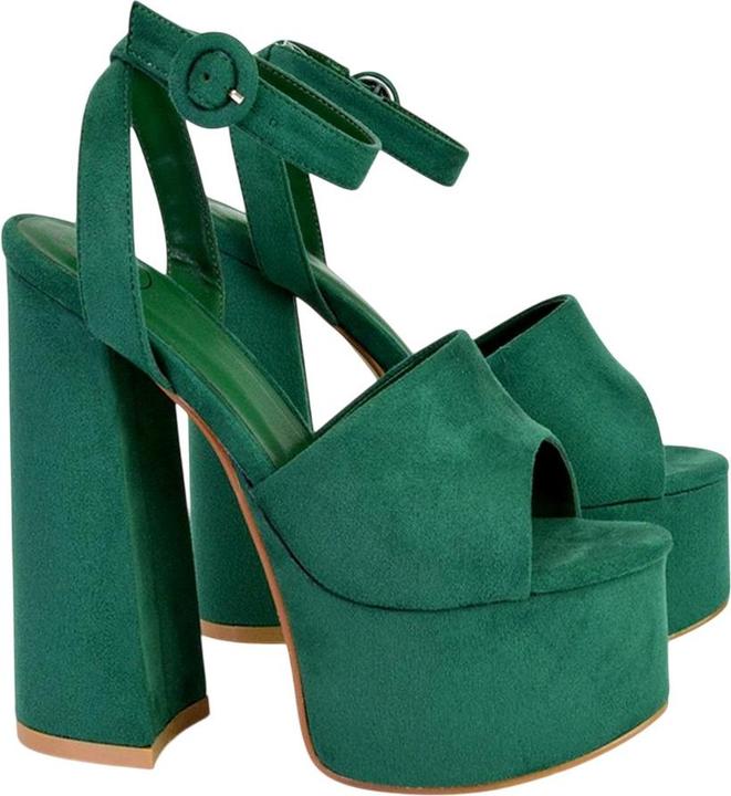 XY London Hohe Absätze Pennie Blockabsatz (40.5)