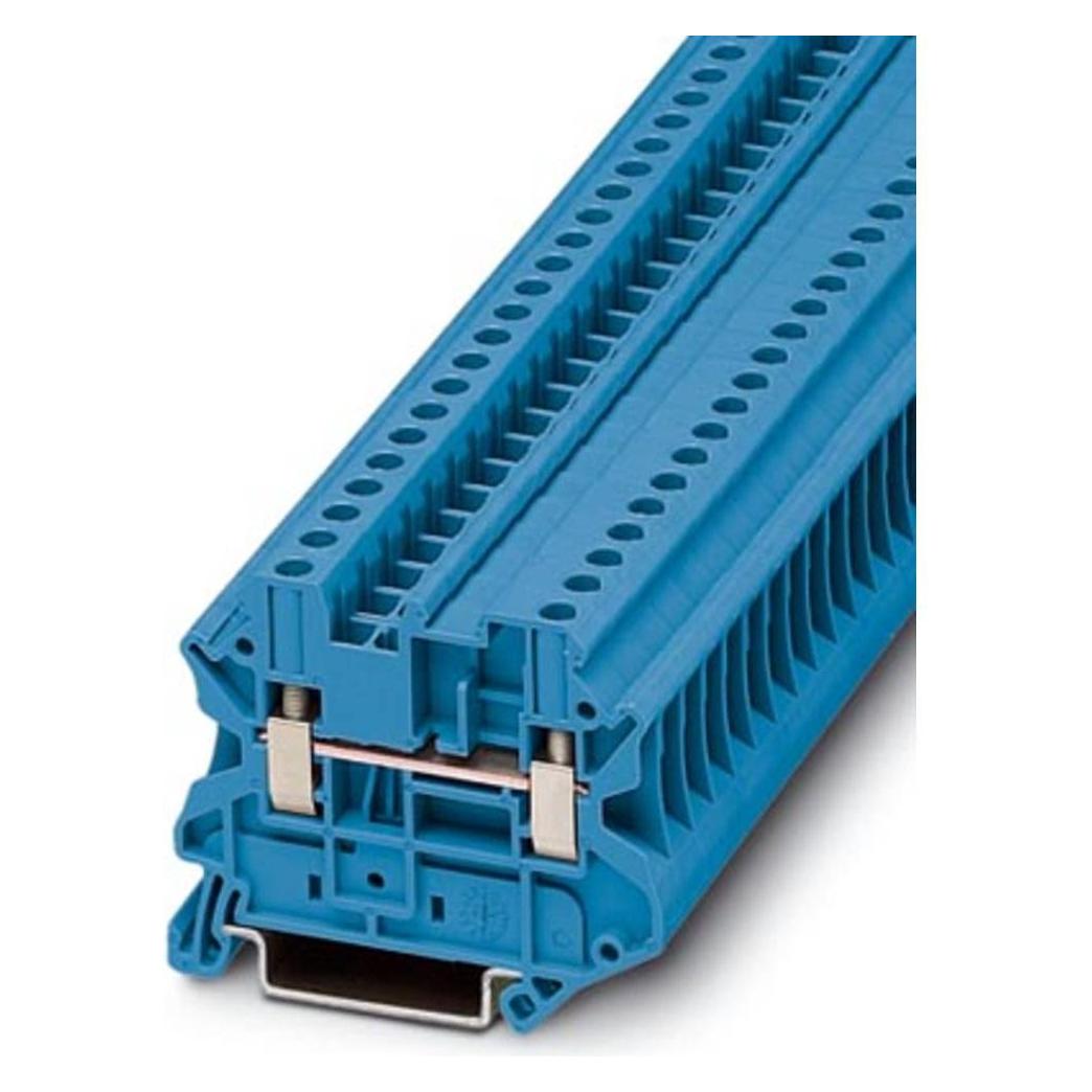 Phoenix Contact Blu Ut 4-Mtd Bu, Cavo + Spina Elettrica,