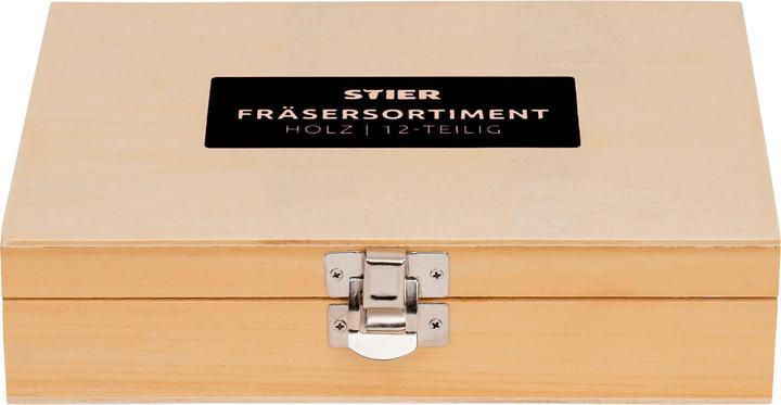 Produktbild Stier Fräsersortiment 12-teilig 8 mm