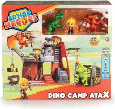 Productafbeelding Famosa Actiehelden - Dino Camp Atax