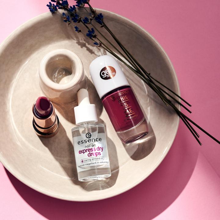 Produktbild essence Express dry drops (Light Beige, Gel-Effekt Nagellack)