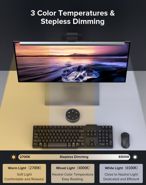 Produktbild Elesense Monitorlampe E1129