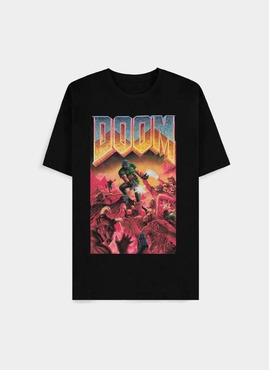 Actual product image Doom Classic Boxart Men's Tshirt (XL)