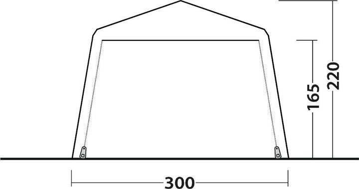Image du produit Outwell Abri Fastlane 300 (Auvent, 16.70 kg)