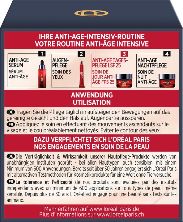 Actual product image L'Oréal Paris Revitalift Laser X3 (50 ml, Day cream, SPF 25)
