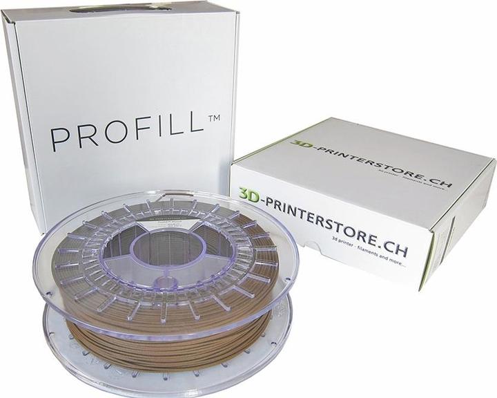 3d-printerstore.ch Metal ProFill bronze 2.85mm - 750gr (PLA, 2.85 mm, 750 g, Bronze)