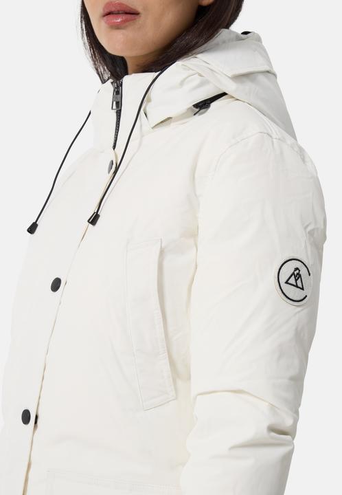 Produktbild Cash-Mere Daunenparka Mantel mit Kapuze und Kaschmirfutter (XS)
