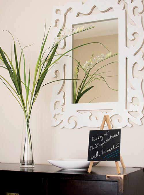 Produktbild Securit Tisch-Kreidetafel MINI mit Staffelei, buche (Pinnwand)