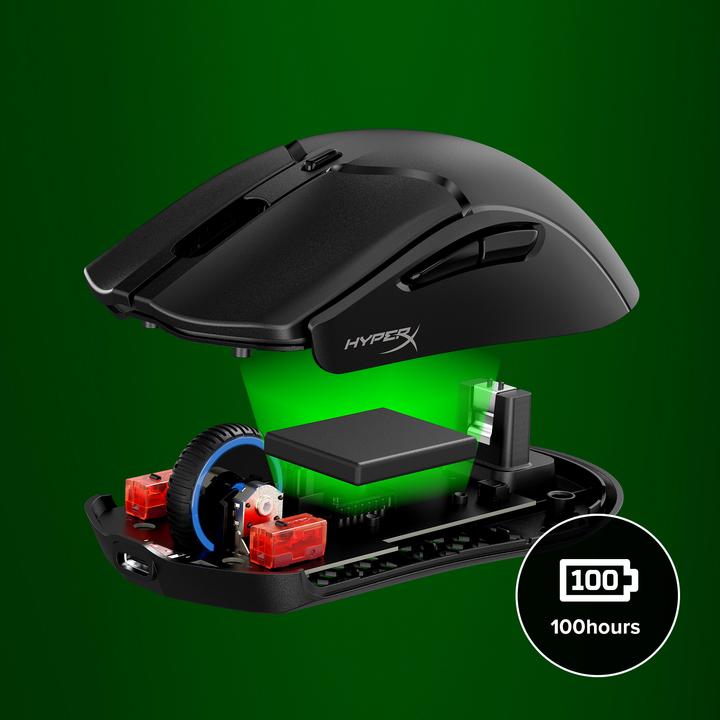 Actual product image HP HyperX Pulsefire Haste 2 Mini (Wireless)
