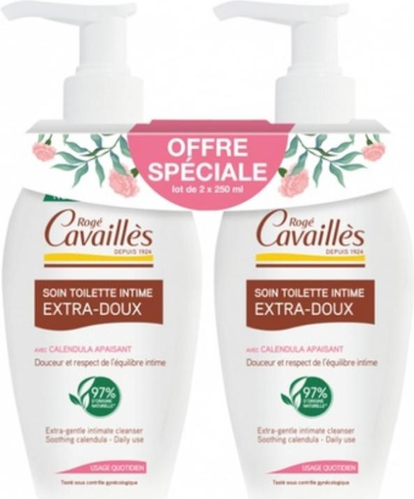 Actual product image Roge Cavailles Gel Intimate Extra Gentle Gel (500 ml, Intimate washing lotion)