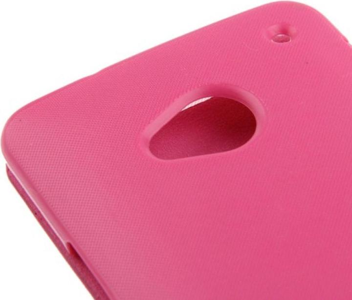 Actual product image König Design Mobile phone case for HTC One / M7 pink brushed (OnePlus X)