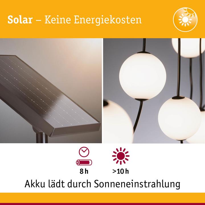 Produktbild Paulmann Solar Lichterkette Taina (0.10 m)