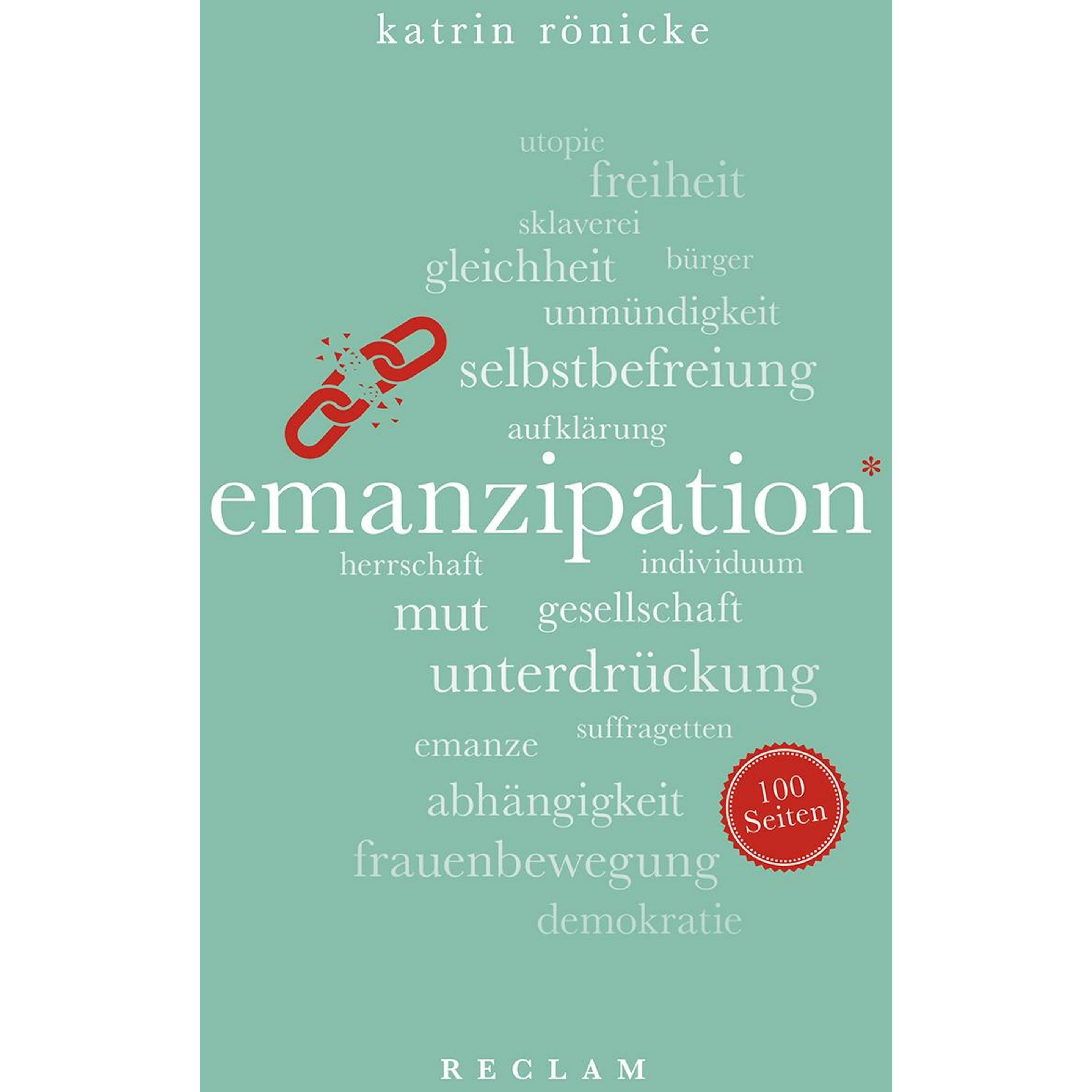 Emanzipation. 100 Seiten, Fachbücher von Katrin Rönicke