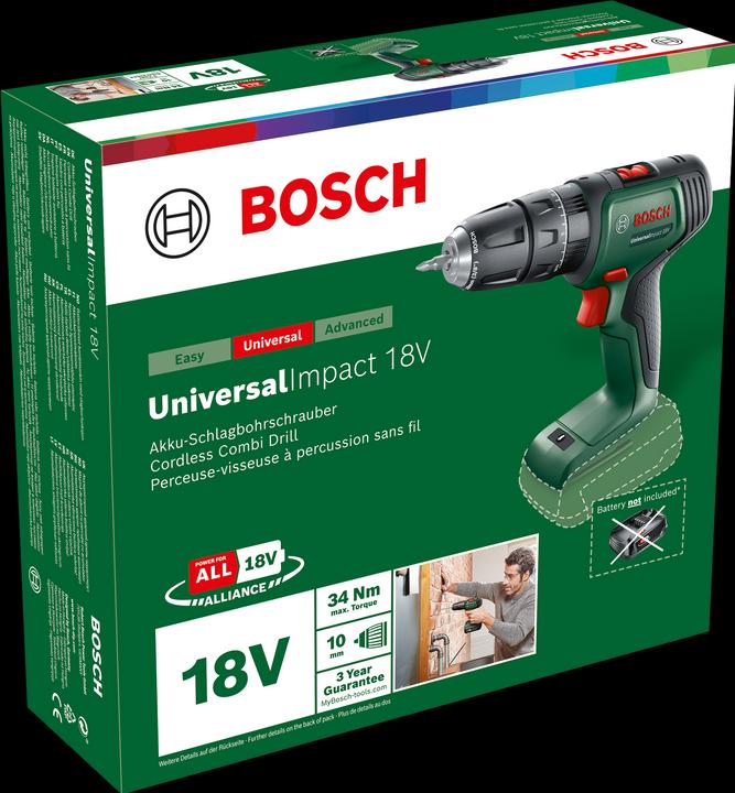 Produktbild Bosch Home & Garden UniversalImpact 18V (Akkubetrieb)