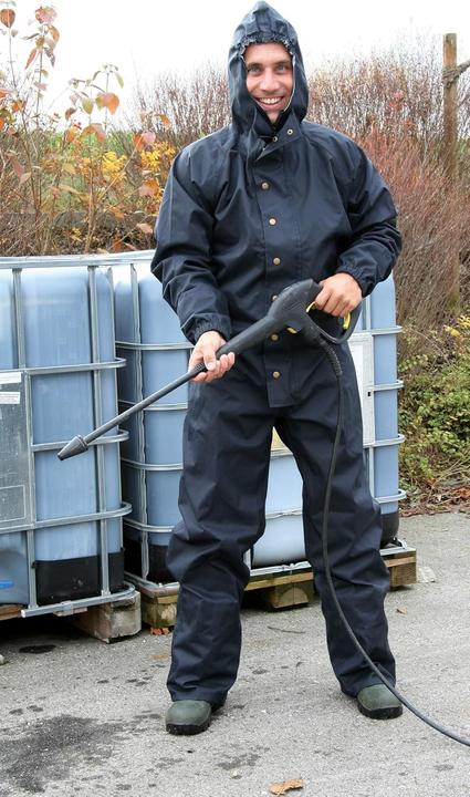 Actual product image Kerbl 291245 Washing and cleaning coverall waterproof, size XL (XL, 1x)