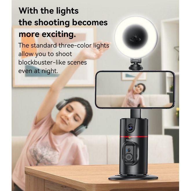 Produktbild Yesido 360° AI Auto Face Tracking Camera Tripod (Smartphone, 0.37 kg)