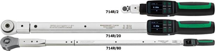 Productafbeelding Stahlwille 714R Draaimomentsleutel MANOSKOP, insteekgereedschap, 1 (1/4", 9 Nm, 10 Nm)