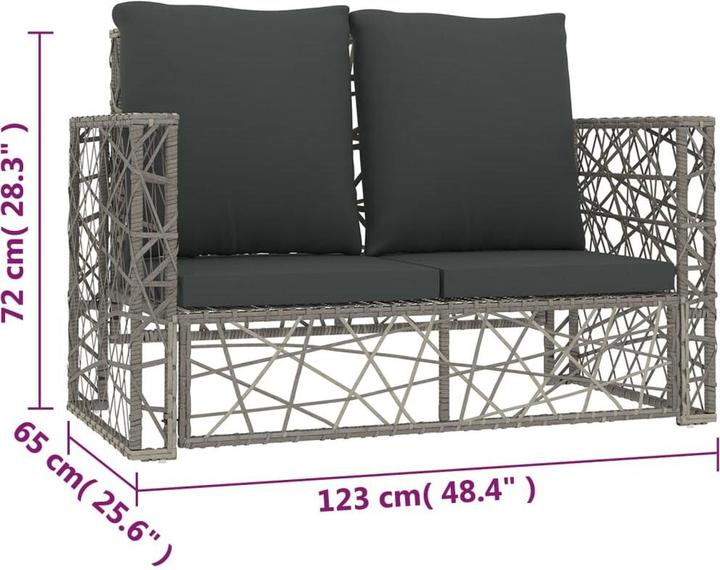 Produktbild vidaXL Garten Lounge Set