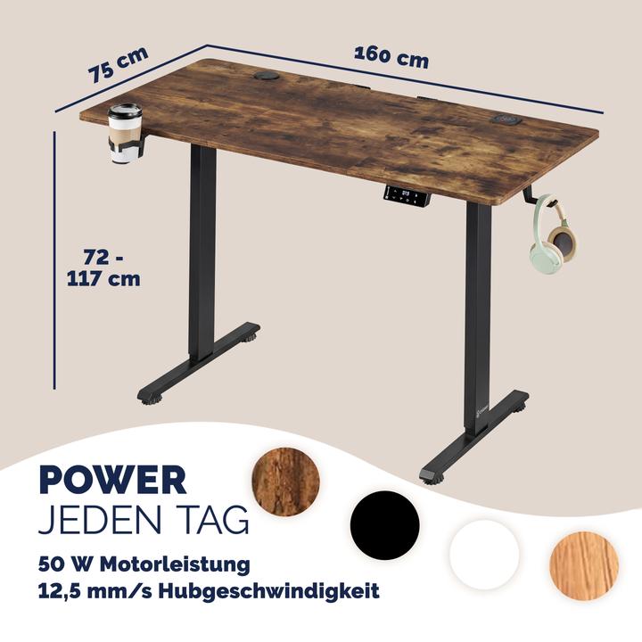 Image du produit Casaria Bureau électrique