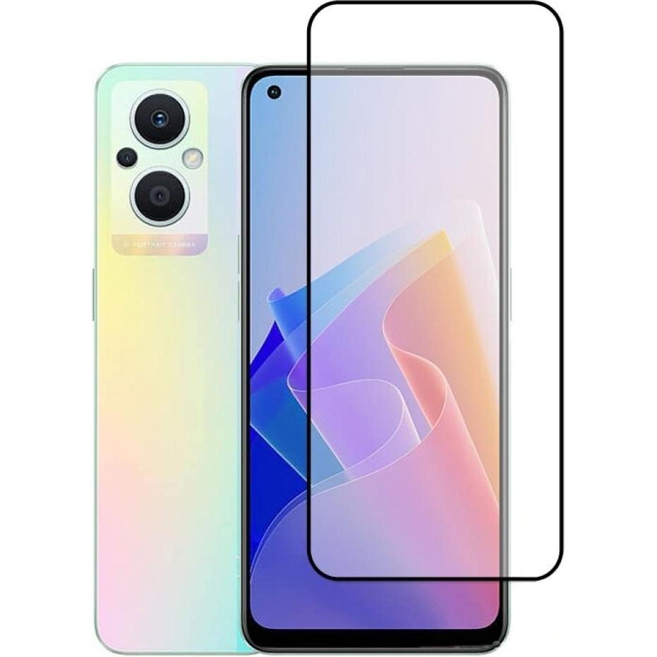 Thumbnail - Screenguard Oppo Reno8 Lite 5G Full Screen Panzerglas Schutzfolie 2.5D 9H (1 Stück, Oppo Reno 8 Lite 5G), Smartphone Sch...