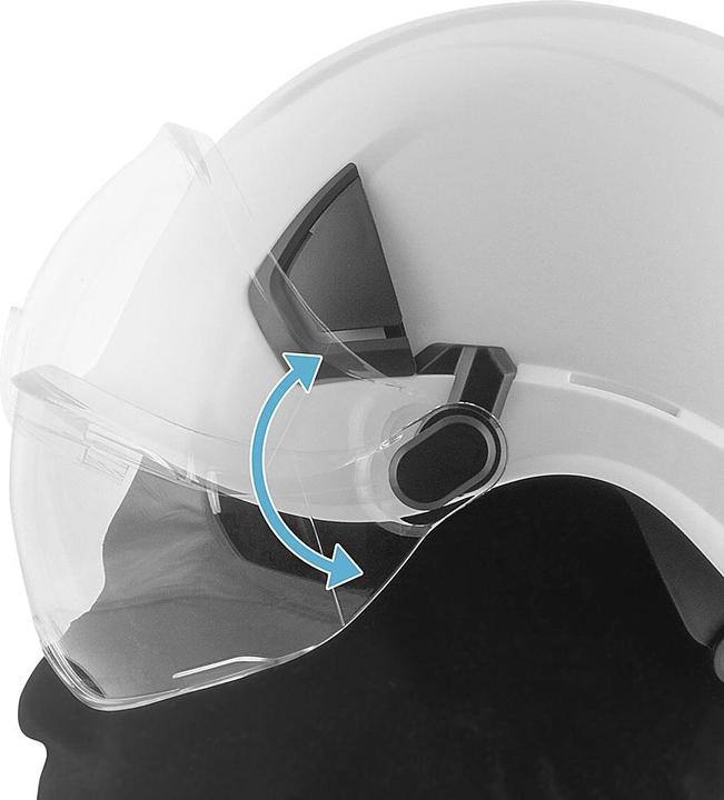 Image du produit Stahlwerk Casque de protection SVH-100 ST avec visière EN397 EN166 Casque forestier (53 - 64 cm)