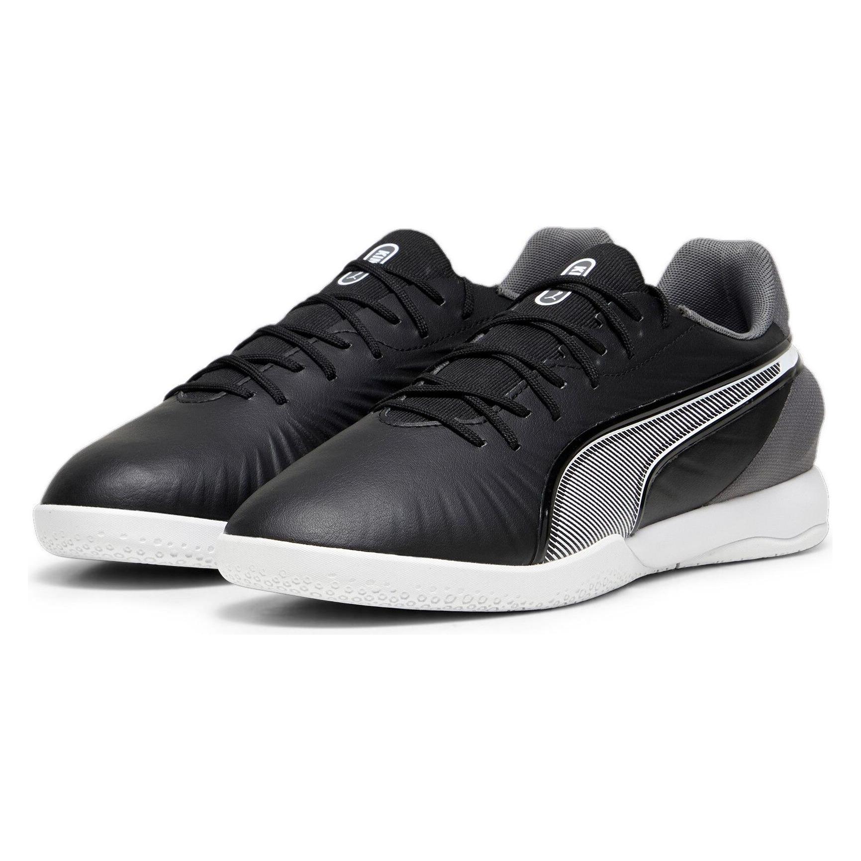 Puma, Mannen, Voetbalschoenen, Koning Match It (45), Zwart