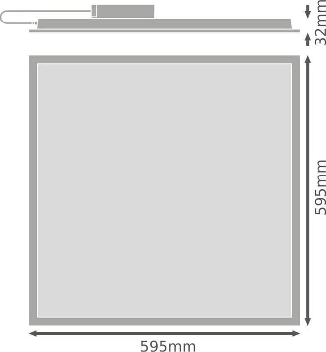Actual product image Ledvance PL ECO 600 E 36W 840 (3600 lm)