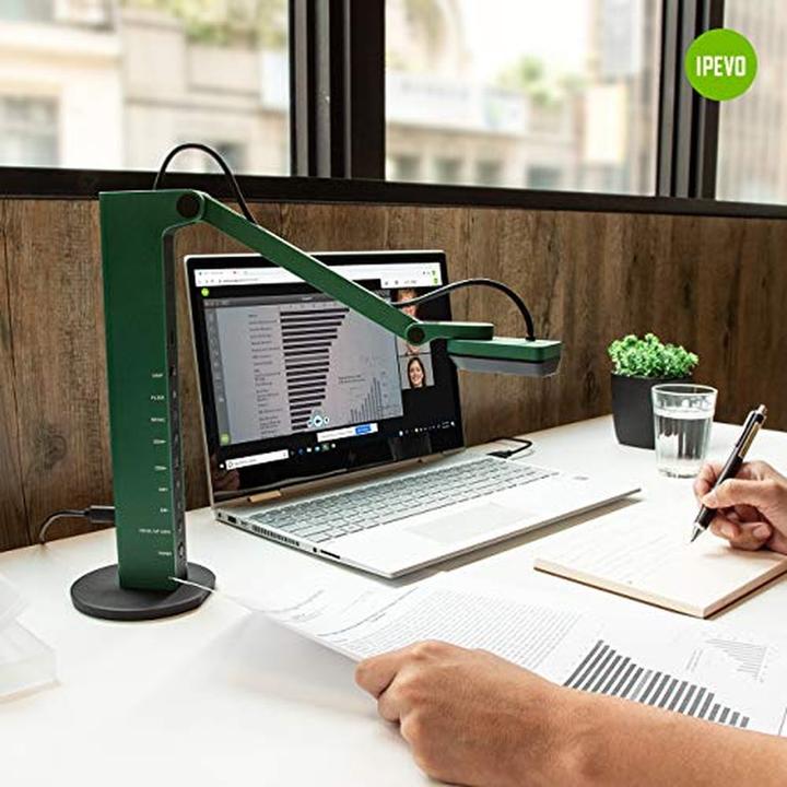 Immagine prodotto Ipevo VZ-R HDMI/USB Dual Mode 8 Megapixel Document Camera funziona con o senza un computer (4K, 27 x 48 cm)