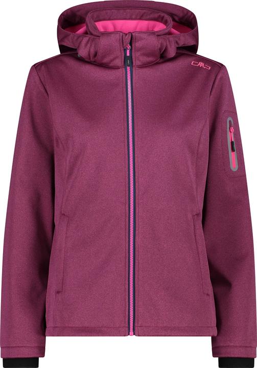 Immagine prodotto CMP Campagnolo Giacca donna con cappuccio e zip Melange Softshell (46)
