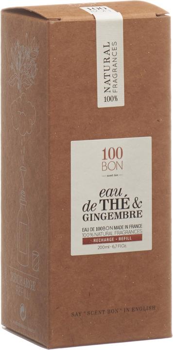 Actual product image 100BON Eau De The Et Gingembre Edp Recharge (Eau de parfum, 200 ml)