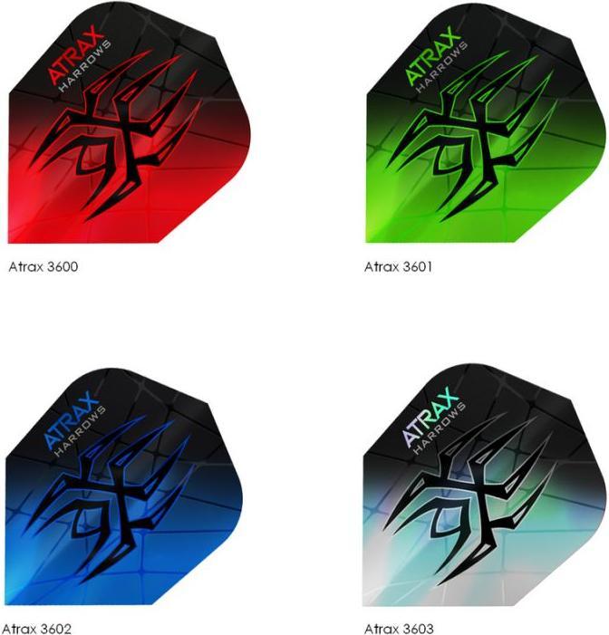 Produktbild Harrows Atrax Flights Red