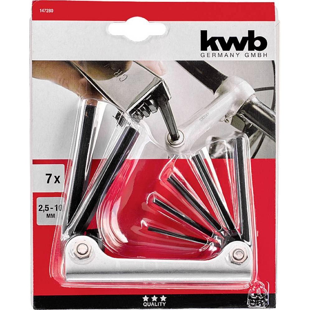 Thumbnail - kwb, Sechskantschlüssel, Sechskantschlüssel 7teilig