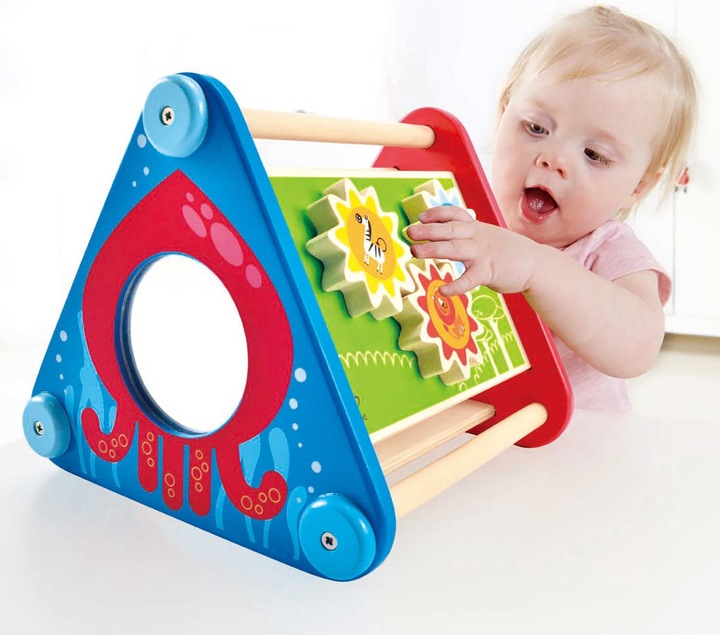 Actual product image Hape educational game Animal Action Box