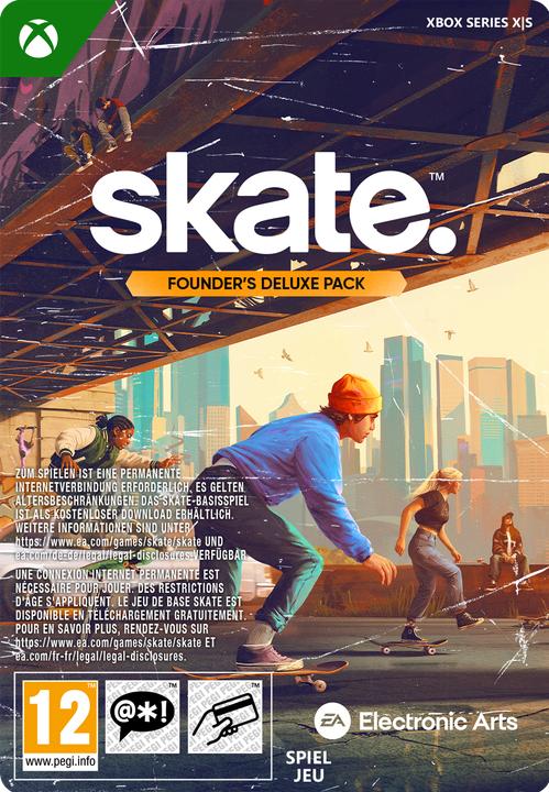 Immagine prodotto Microsoft Xbox SKATE: Founders Deluxe Edition Download Code (Xbox Series X)