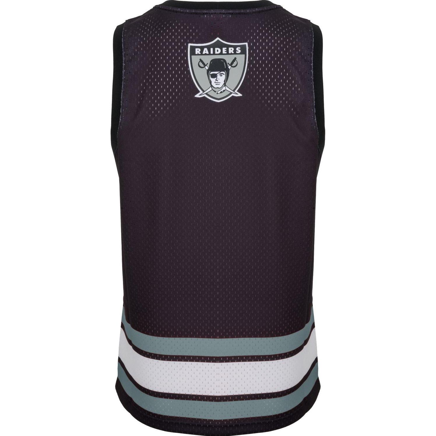 Thumbnail - Mitchell & Ness, Herren, Sportshirt, Jersey Tank Top - NFL Oakland Raiders - M (M), Schwarz, M