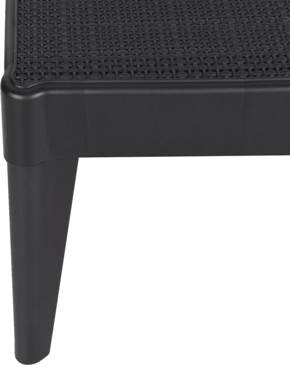 Image du produit VidaXL Sonnenliege Anthrazit 186x60x29 cm PP,Farbe: Anthrazit (186 cm)