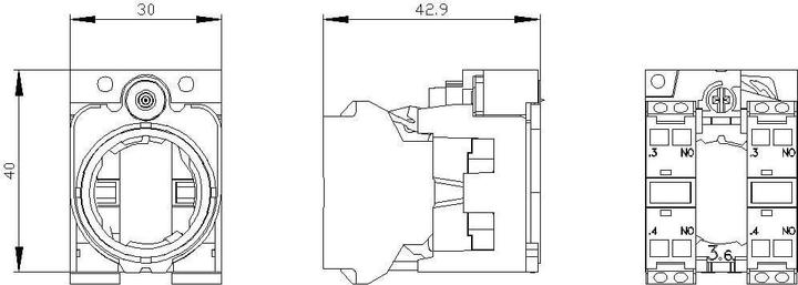 Actual product image Siemens Connector